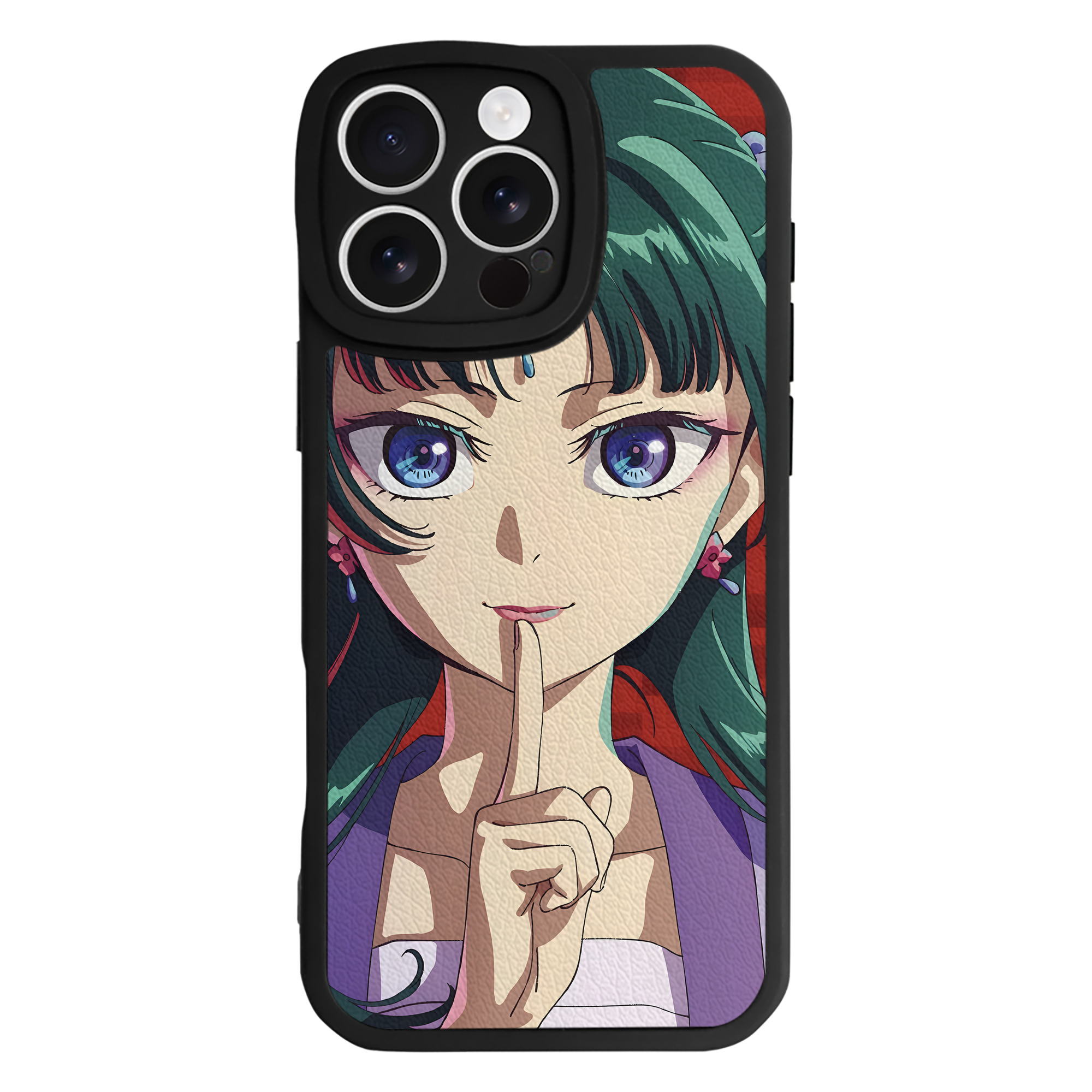 （画像用） 薬屋のひとりごと The Apothecary Diaries 【iPhone 16シリーズ対応】シリコンスマホケース（レザー調） 材質：シリコン